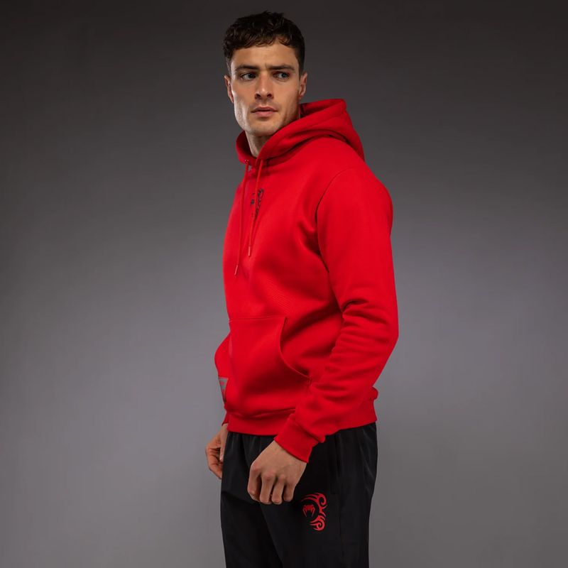 Bluză pentru bărbați Venum x Mike Tyson Tiger Hoodie intense red/deep black 4