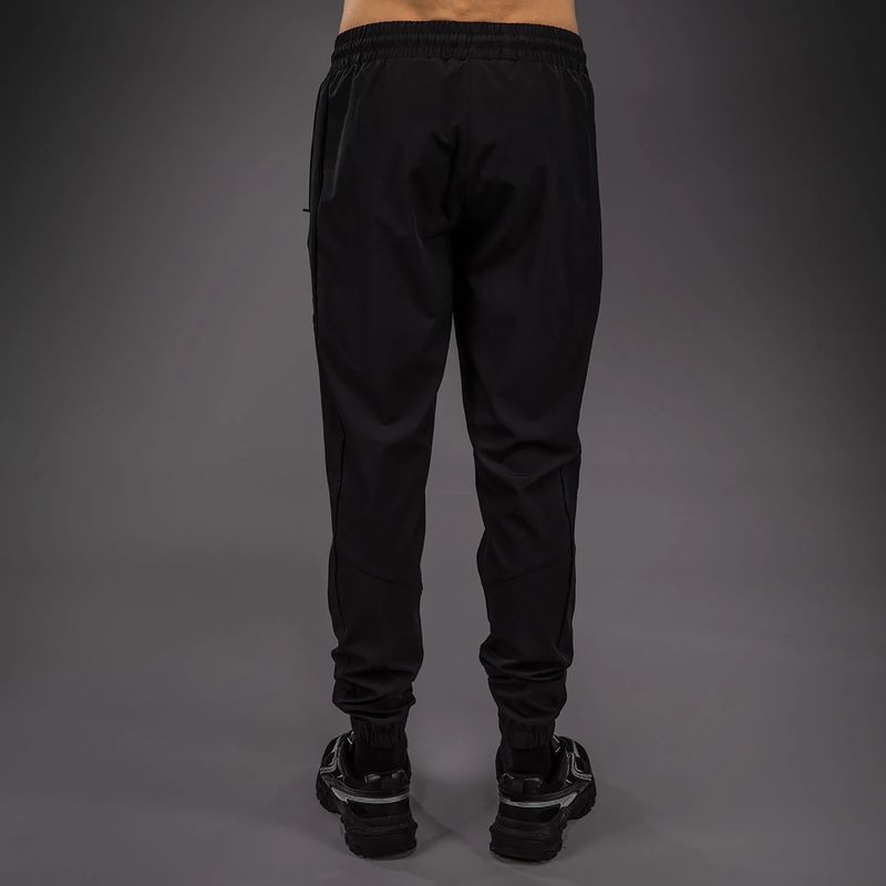 Pantaloni de antrenament pentru bărbați Venum x Mike Tyson Tiger Joggers deep black/intense red 2