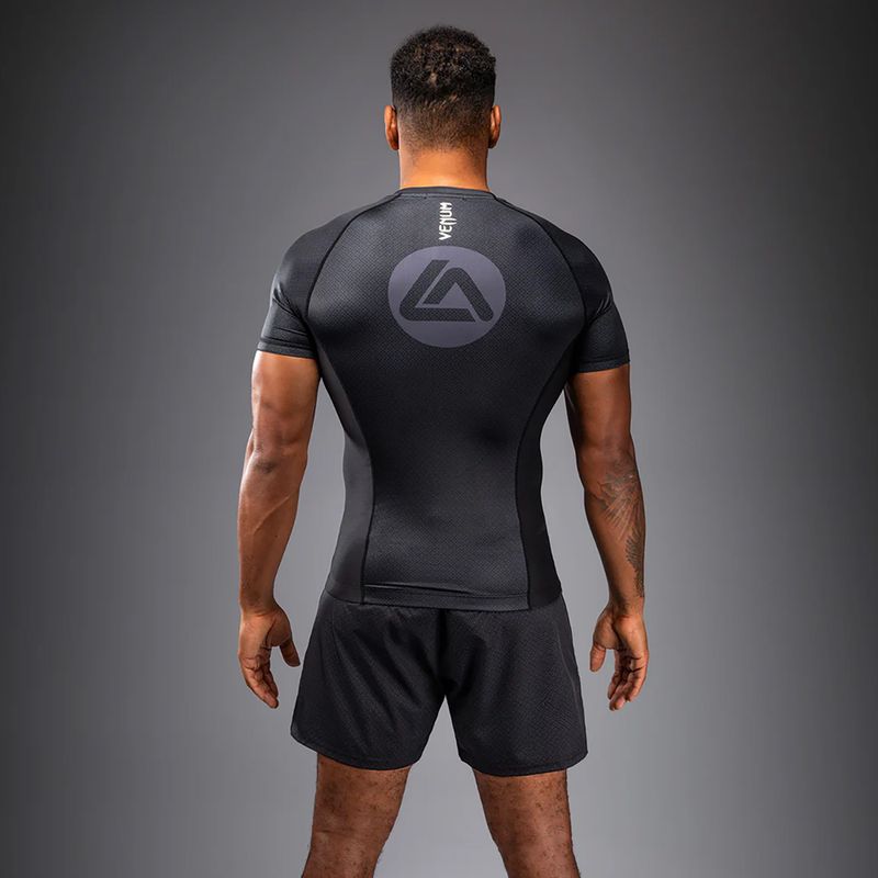 Rashguard pentru bărbați Venum Roger Gracie Academy black 2
