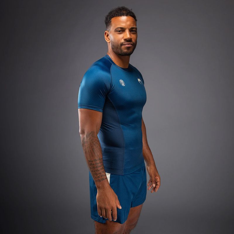 Rashguard pentru bărbați Venum Roger Gracie Academy blue 3