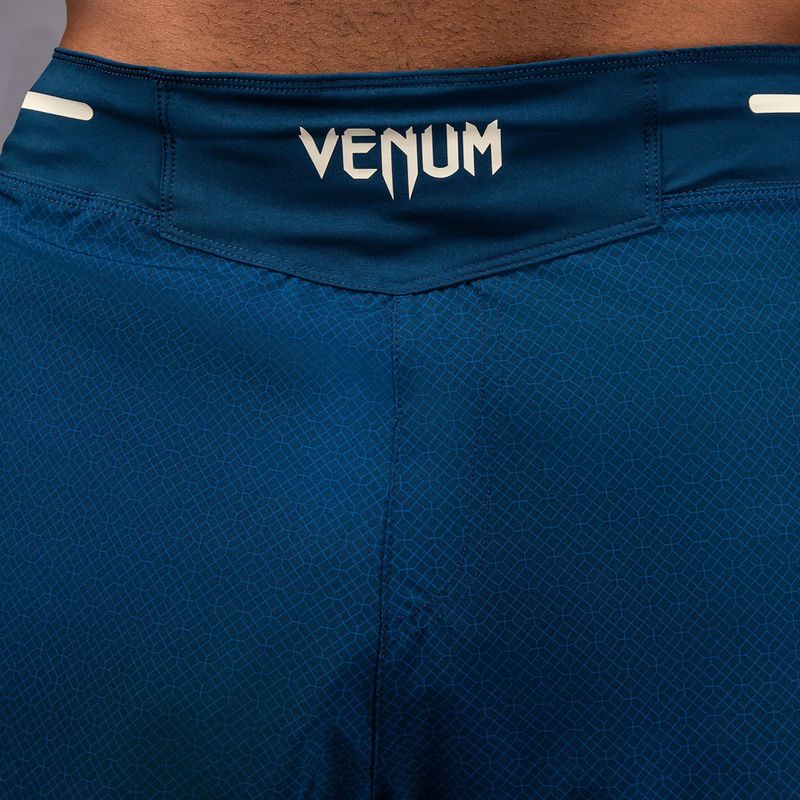 Pantaloni scurți de antrenament pentru bărbați Venum Roger Gracie Academy Fightshorts blue 5