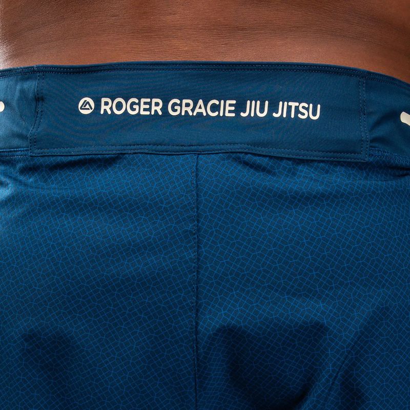 Pantaloni scurți de antrenament pentru bărbați Venum Roger Gracie Academy Fightshorts blue 6