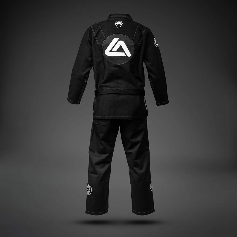 GI pentru jiu-jitsu brazilian Venum Roger Gracie Academy BJJ black 2