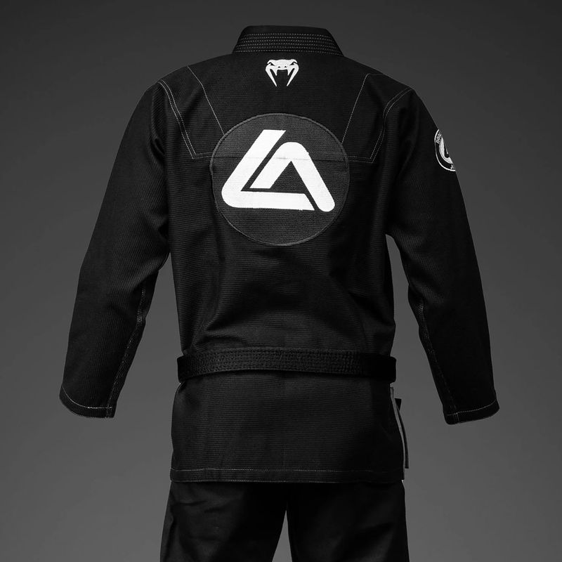 GI pentru jiu-jitsu brazilian Venum Roger Gracie Academy BJJ black 4