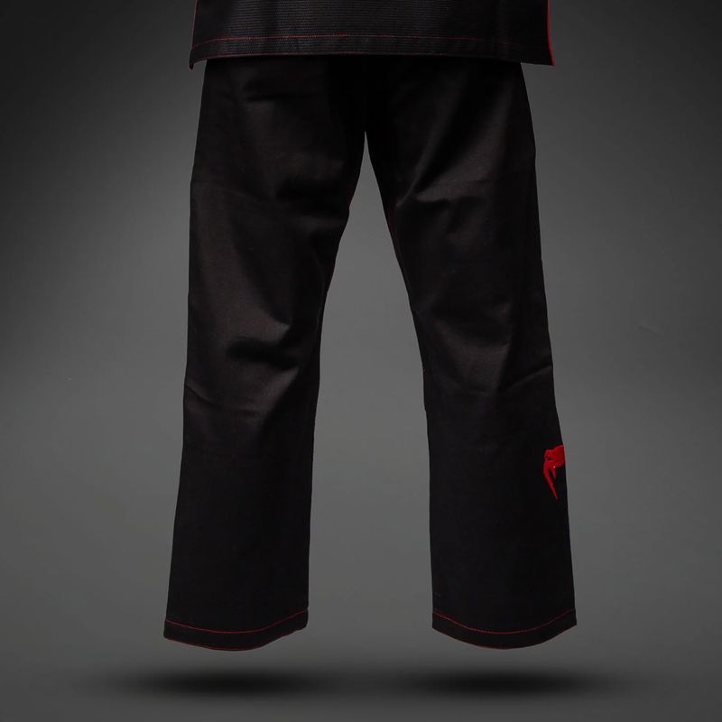 GI pentru jiu-jitsu brazilian Venum Roger Gracie Academy BJJ black/red 7