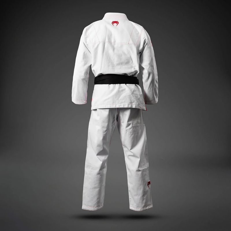 GI pentru jiu-jitsu brazilian Venum Roger Gracie Academy BJJ white/red 2