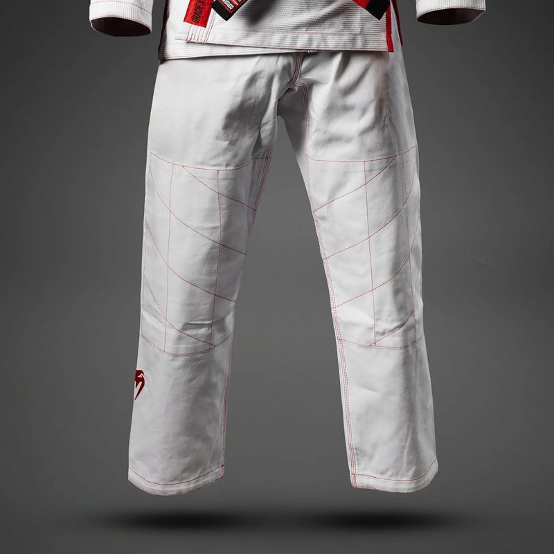 GI pentru jiu-jitsu brazilian Venum Roger Gracie Academy BJJ white/red 5