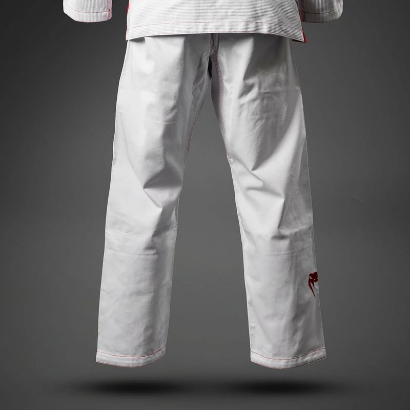 GI pentru jiu-jitsu brazilian Venum Roger Gracie Academy BJJ white/red 6