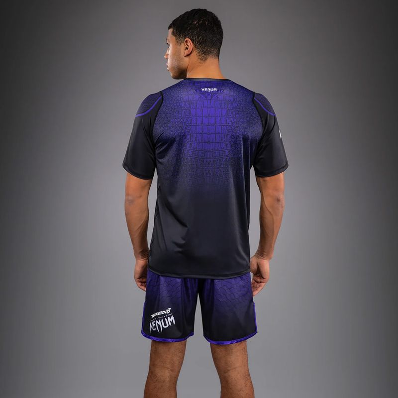 Tricou de antrenament pentru bărbați Venum x TEKKEN 8 Kazuya Dry-Tech black/purple 3