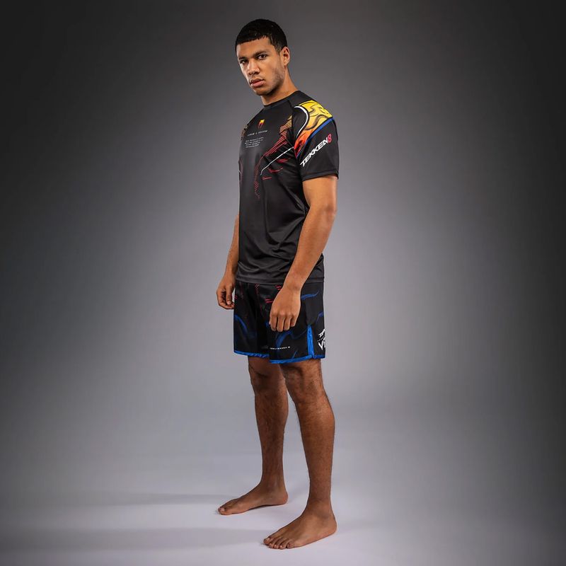 Tricou de antrenament bărbați Venum x TEKKEN 8 Yoshimitsu Dry-Tech black/orange 2