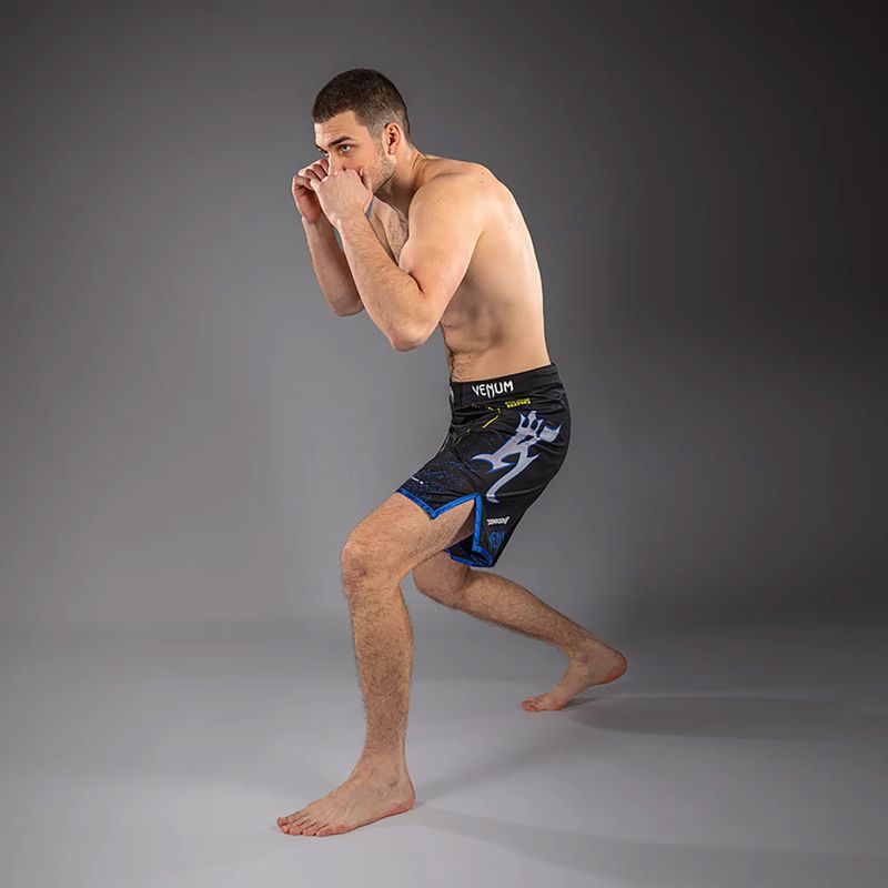Pantaloni scurți de antrenament pentru bărbați Venum x TEKKEN 8 King Fight black/yellow 2