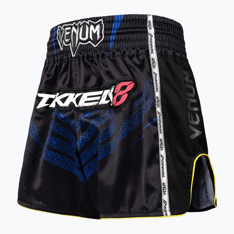 Pantaloni scurți de antrenament pentru bărbați Venum x TEKKEN 8 King Muay Thai black/yellow 3