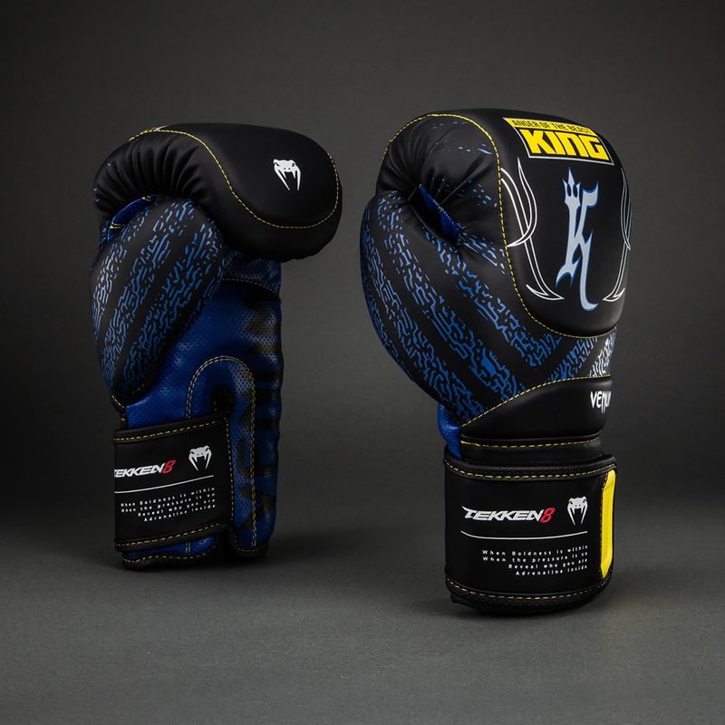 Mănuși de box Venum x TEKKEN 8 King Boxing black/yellow 2