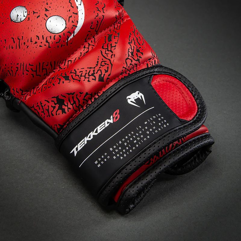 Mănuși de sparring Venum x TEKKEN 8 Kazuya Sparring red/black 4