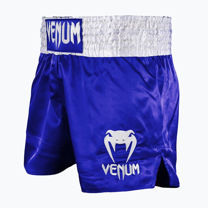 Pantaloni scurți de antrenament pentru bărbați Venum Classic Muay Thai blue 4