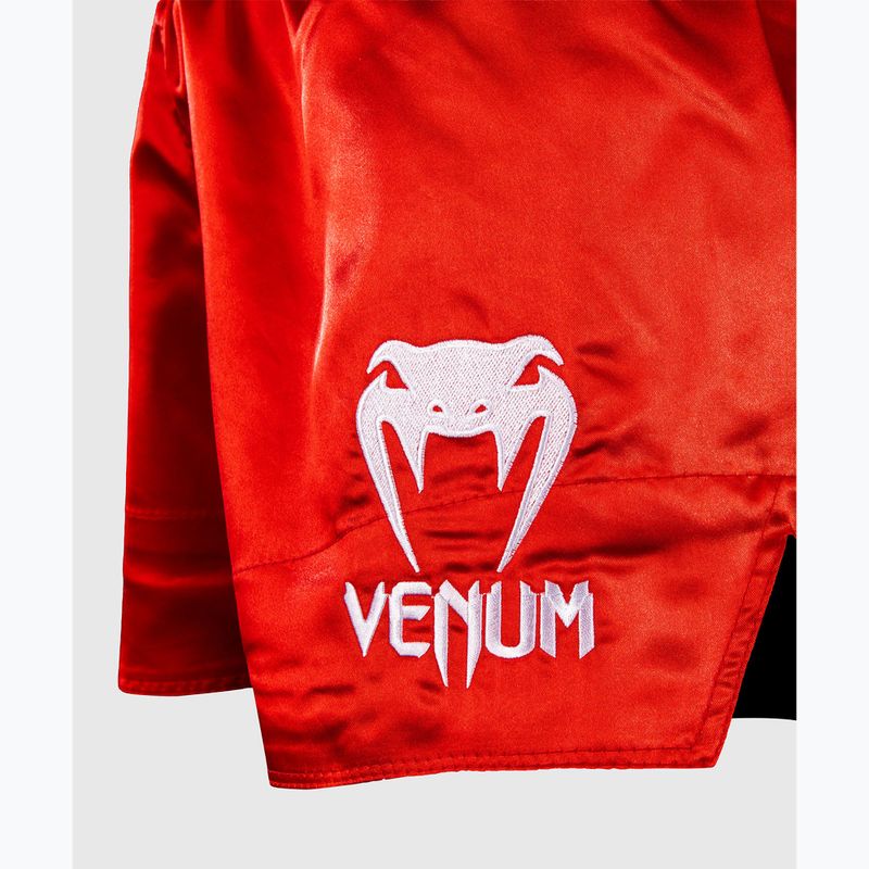 Pantaloni scurți de antrenament pentru bărbați Venum Classic Muay Thai red 6