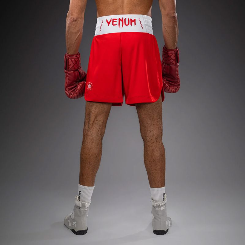 Pantaloni scurți de antrenament pentru bărbați Venum Classic Boxing fire red 3