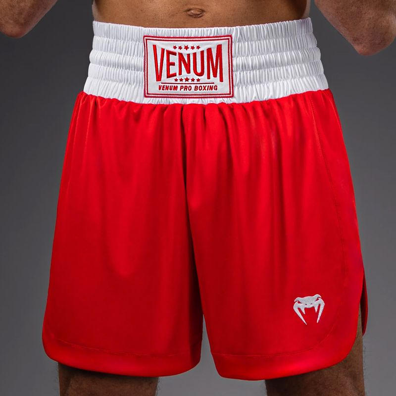 Pantaloni scurți de antrenament pentru bărbați Venum Classic Boxing fire red 6