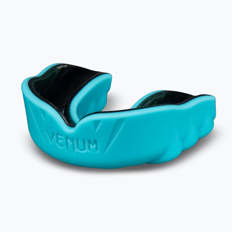 Protector de maxilar simplu Venum Challenger turquoise/black 3