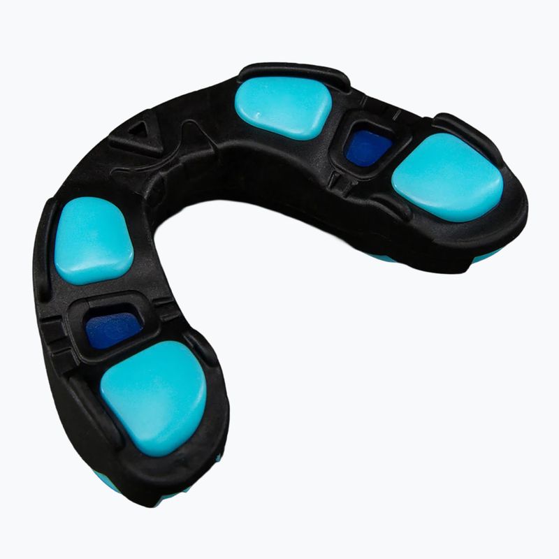 Protecție maxilar Venum Predator Mouthguard black/turquoise 5