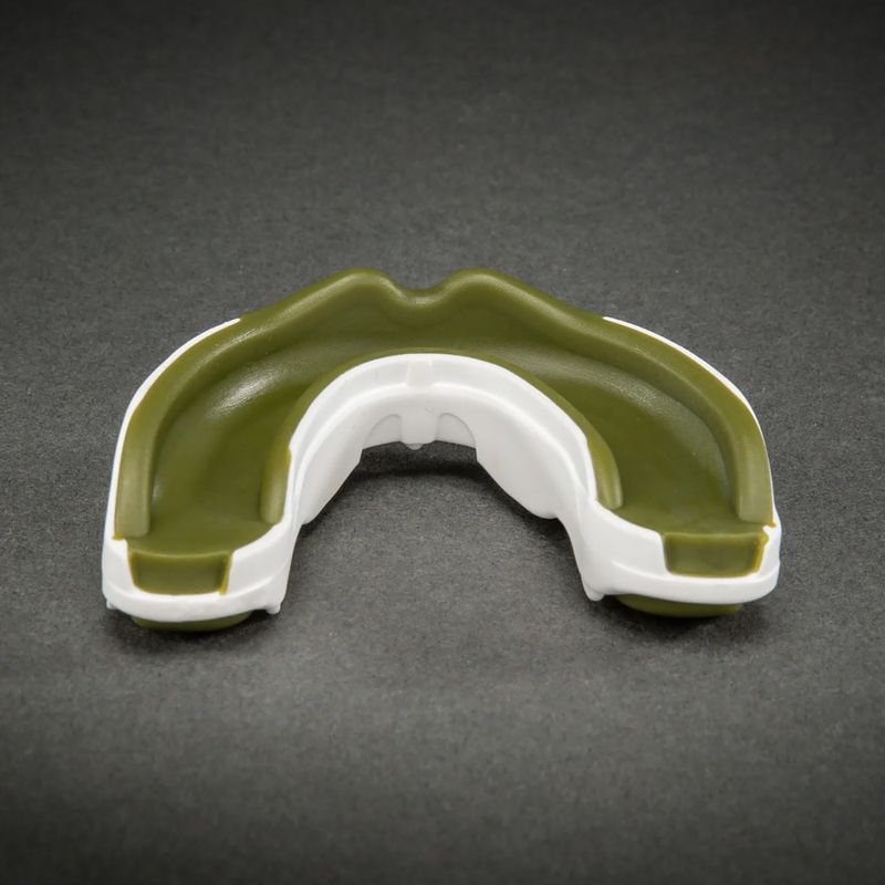 Protecție maxilar Venum Predator Mouthguard white/khaki 4
