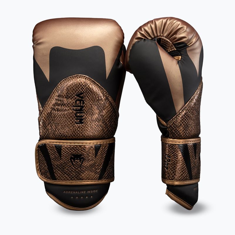 Mănuși de box Venum Challenger 4.0 brown/black 2