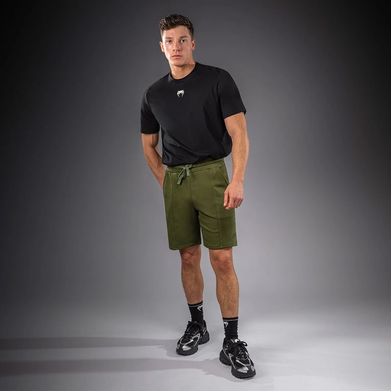 Pantaloni scurți de antrenament pentru bărbați Venum Classic Fleece Cotton khaki 2
