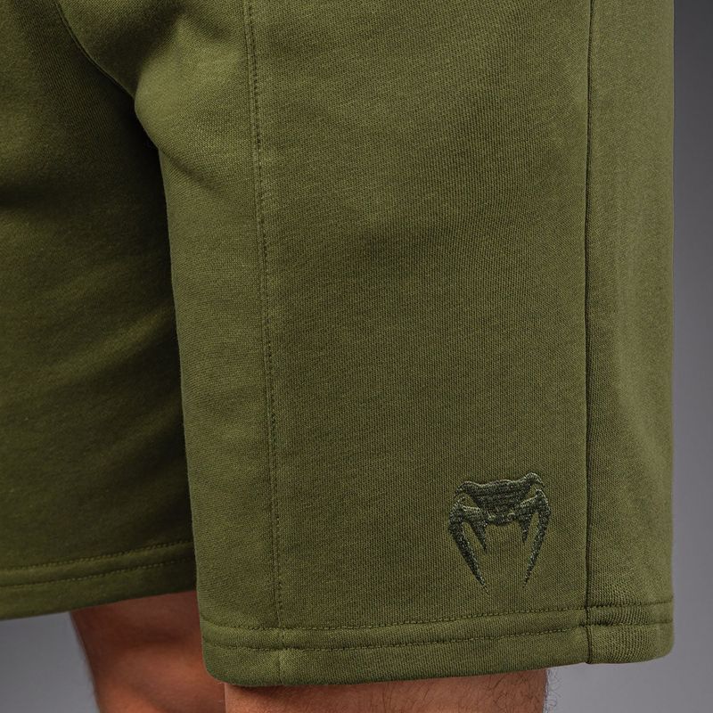 Pantaloni scurți de antrenament pentru bărbați Venum Classic Fleece Cotton khaki 6