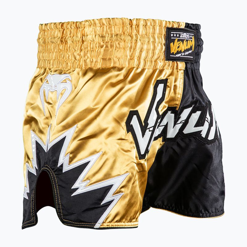 Pantaloni scurți de antrenament pentru bărbați Venum Inferno 2.0 Muay Thai black/gold 3