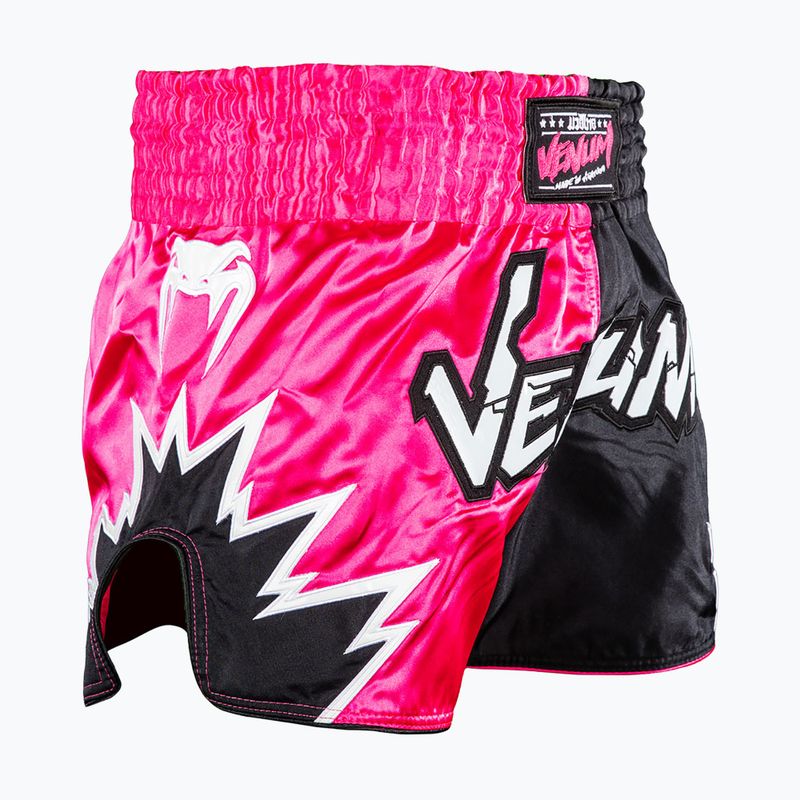 Pantaloni scurți de antrenament pentru bărbați Venum Inferno 2.0 Muay Thai pink/black 3