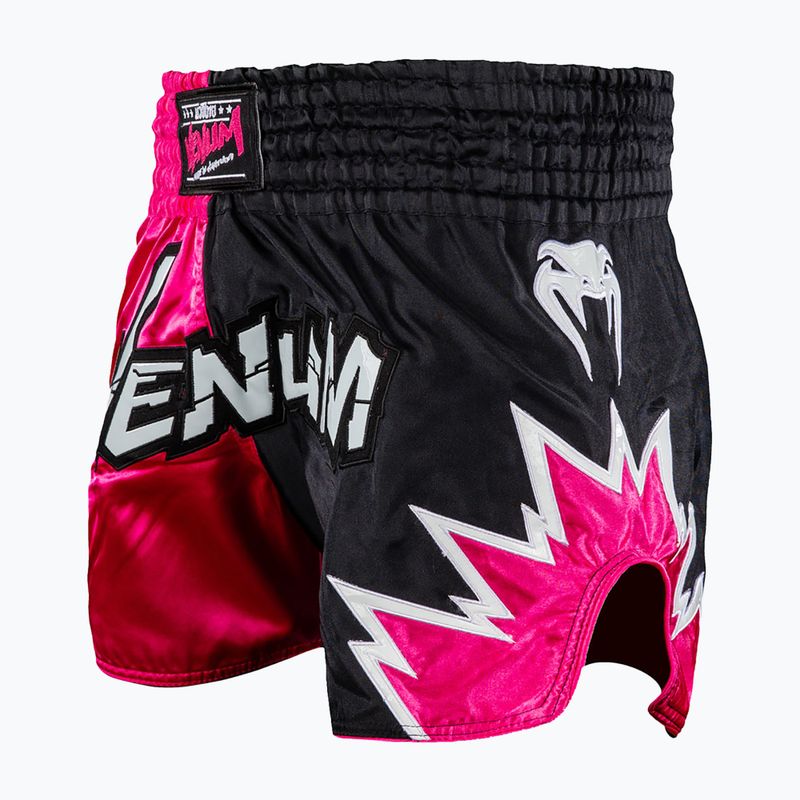 Pantaloni scurți de antrenament pentru bărbați Venum Inferno 2.0 Muay Thai pink/black 4