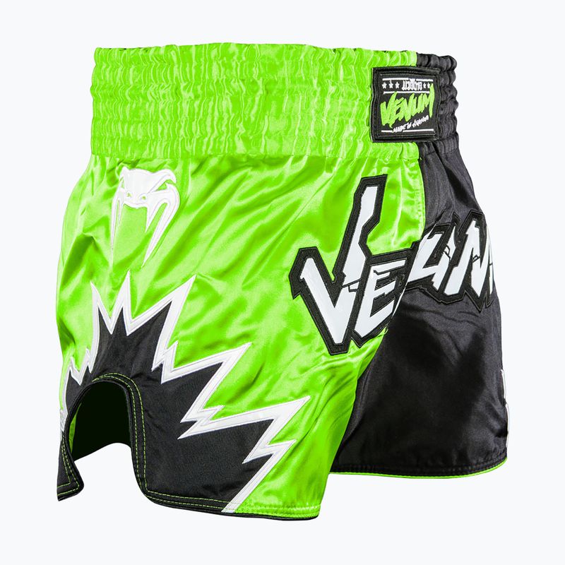 Pantaloni scurți de antrenament pentru bărbați Venum Inferno 2.0 Muay Thai yellow/black 3
