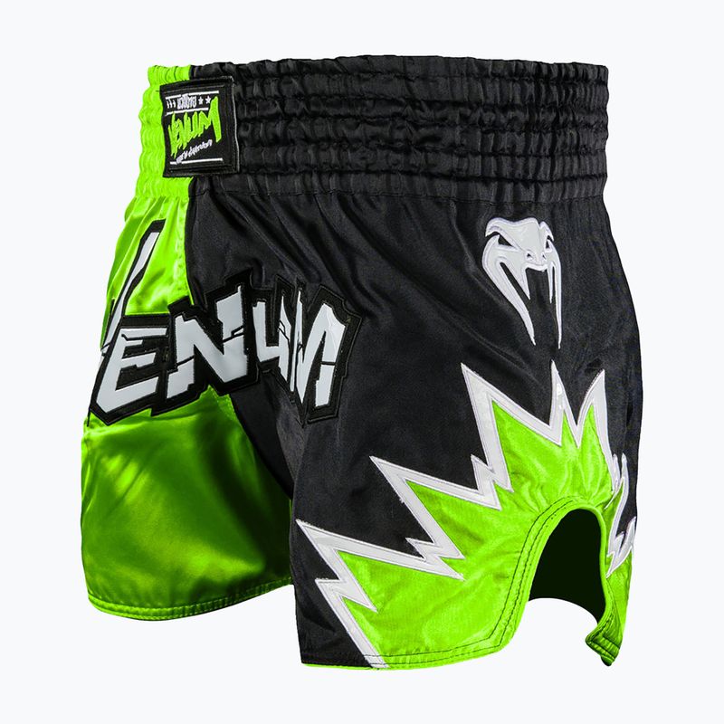 Pantaloni scurți de antrenament pentru bărbați Venum Inferno 2.0 Muay Thai yellow/black 4