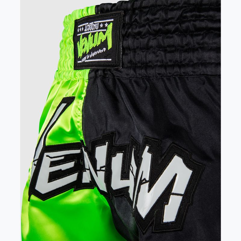 Pantaloni scurți de antrenament pentru bărbați Venum Inferno 2.0 Muay Thai yellow/black 5