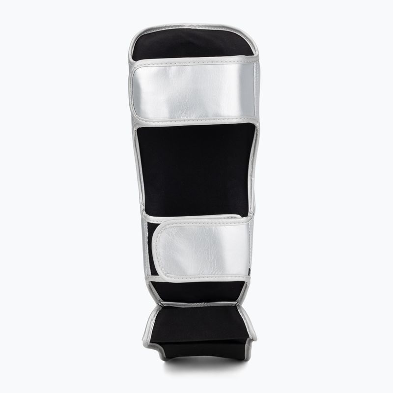 Protecții pentru tibie și picioare Venum Ringhorns Charger Shin silver/black 5