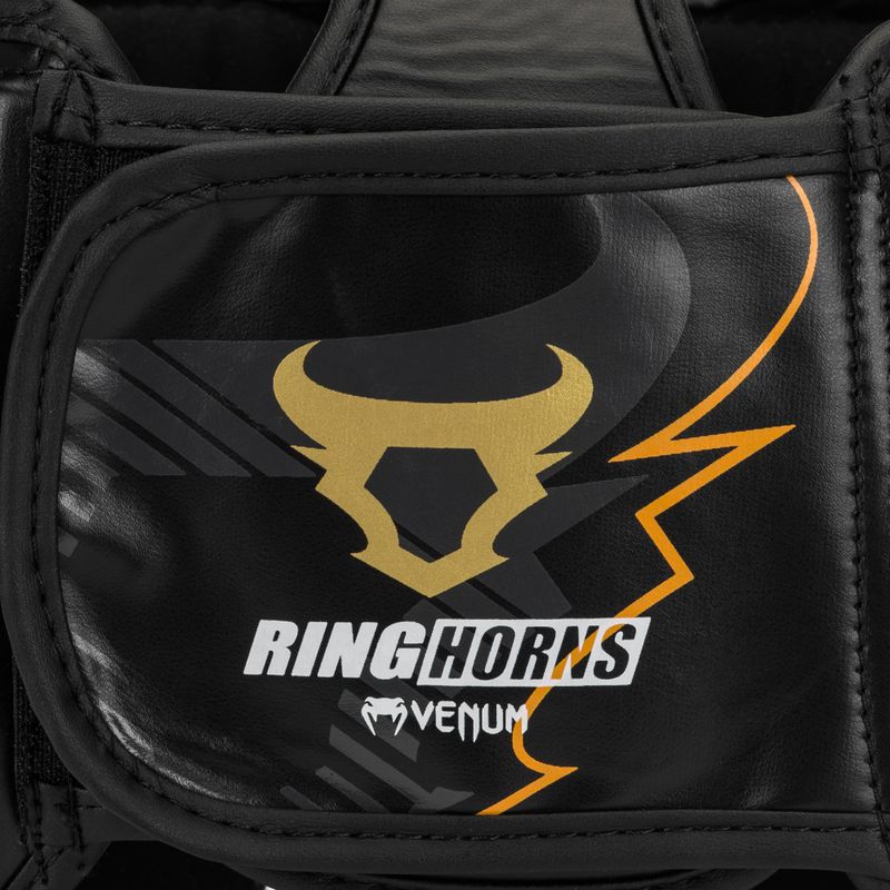 Cască de box Venum Ringhorns Charger Headgear black/gold 5