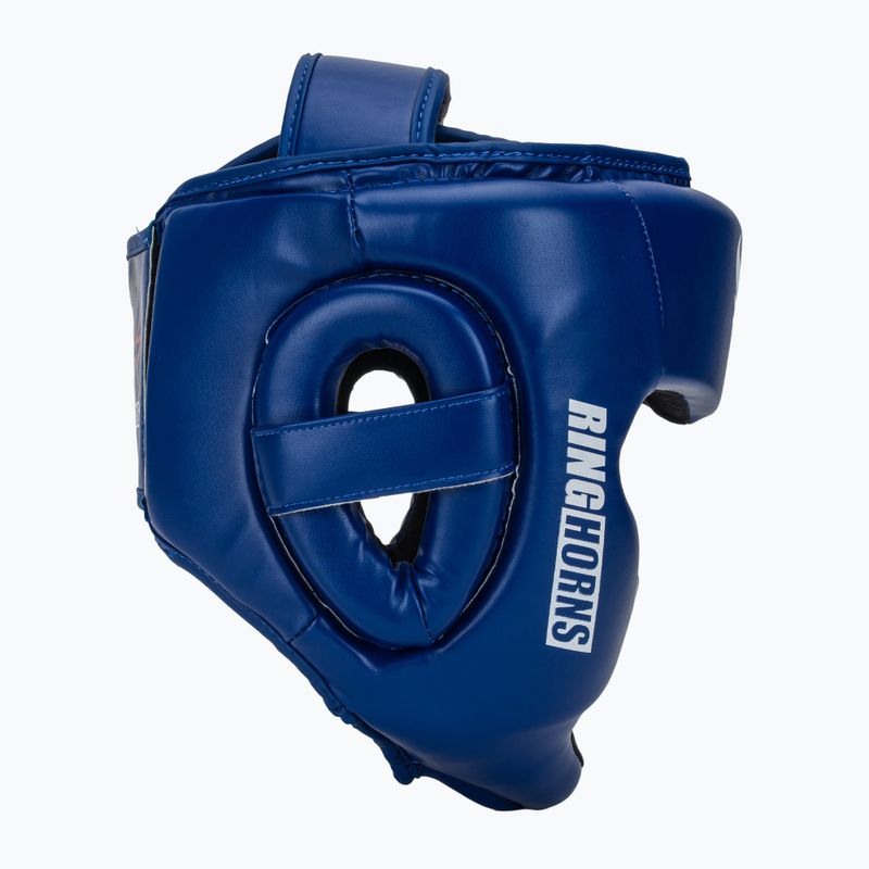 Cască de box Venum Ringhorns Charger Headgear navy blue/red 2