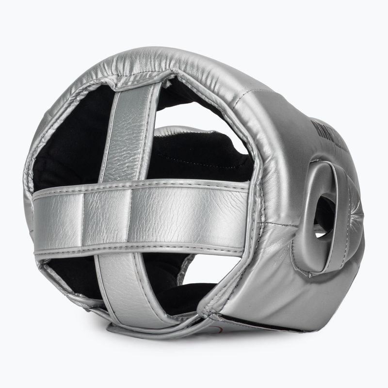 Cască de box Venum Ringhorns Charger Headgear silver/black 6