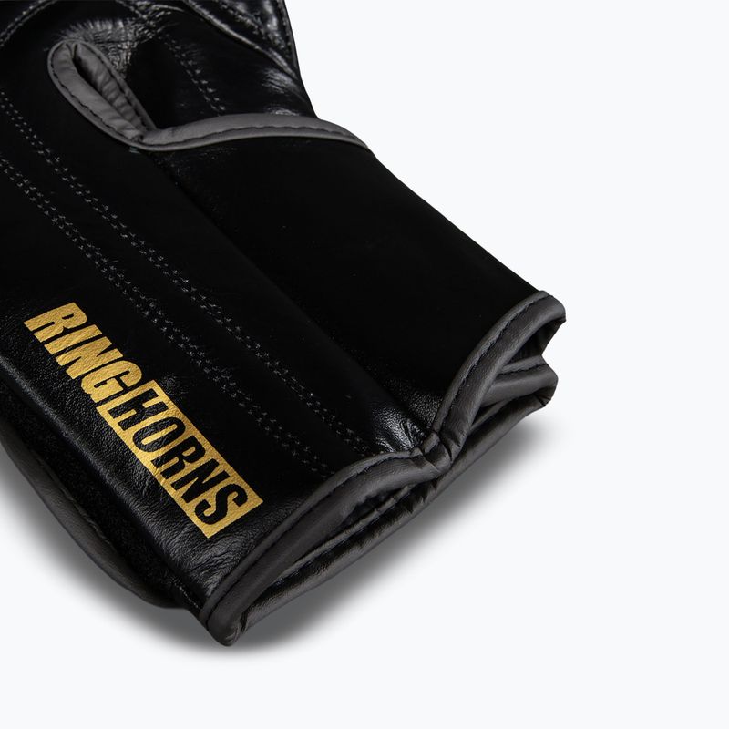 Mănuși de box Venum Ringhorns Charger Boxing black/gold 5