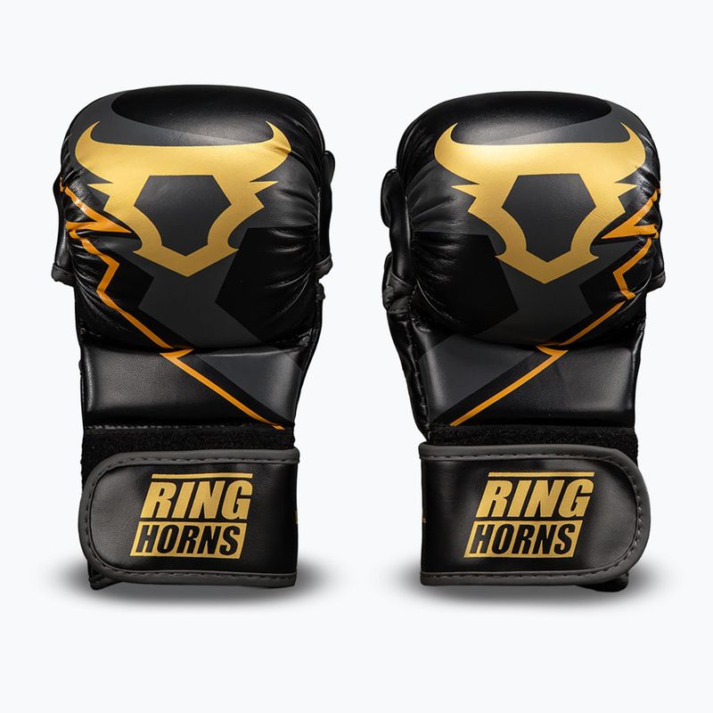 Mănuși de sparring Venum Ringhorns Charger black/gold 2