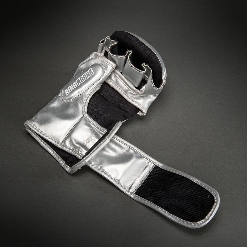 Mănuși de sparring Venum Ringhorns Charger silver/black 4