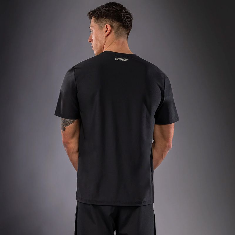 Tricou bărbătesc Venum Lazer Dry Tech black/grey 3