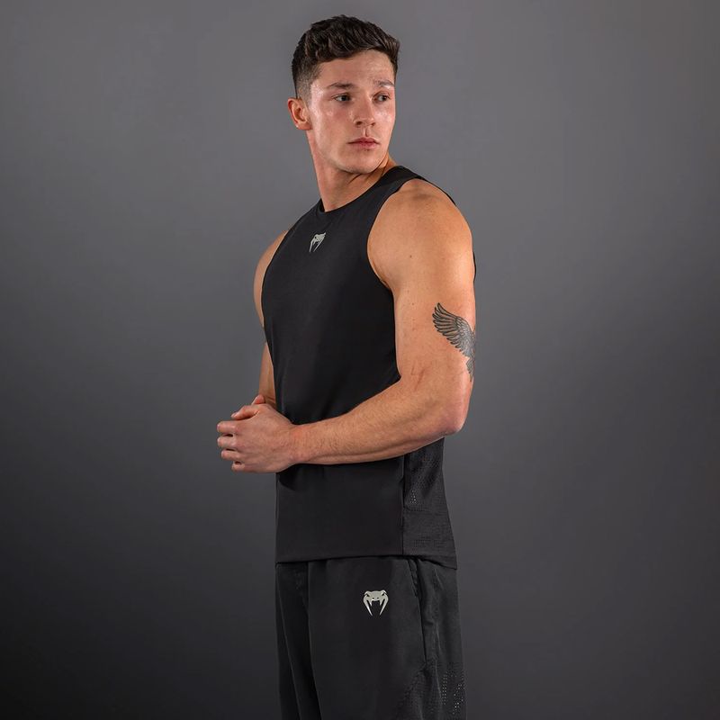 Tricou bărbătesc Venum Lazer black/grey 4