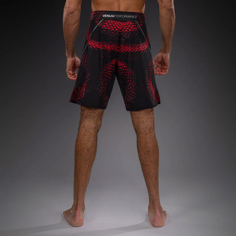 Pantaloni scurți de antrenament pentru bărbați Venum Matupa Fightshorts black/red/silver 3