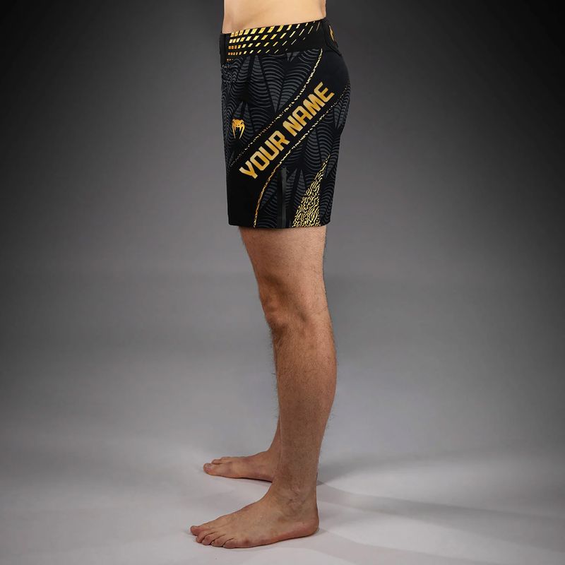 Pantaloni scurți de antrenament pentru bărbați Venum Matupa Fightshorts black/grey/gold 6