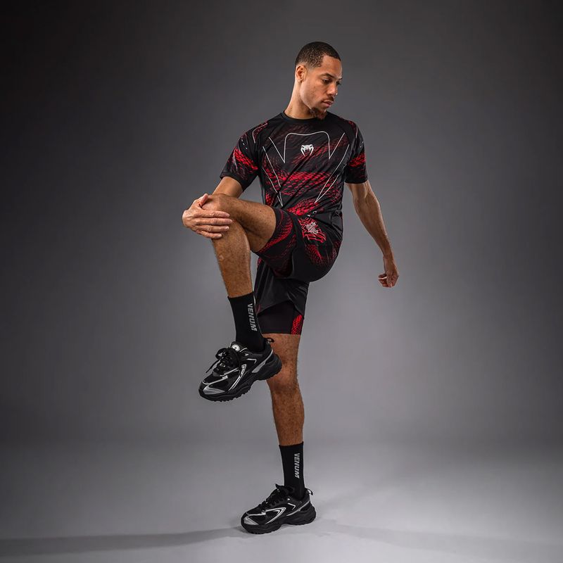 Pantaloni scurți de antrenament pentru bărbați Venum Matupa Training black/red/silver 2