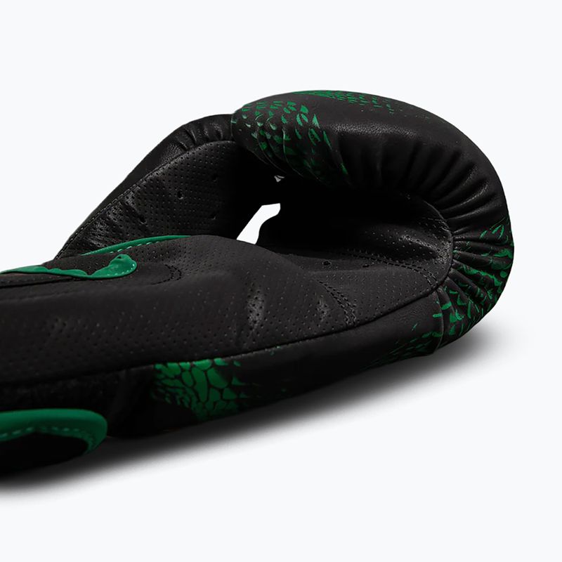 Mănuși de box Venum Matupa Boxing black/green/gold 3