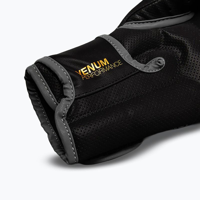 Mănuși de box Venum Matupa Boxing black/grey/gold 5