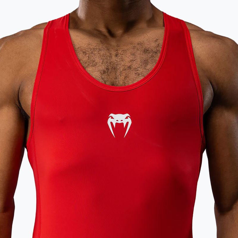 Combinezon pentru bărbați Venum Challenger Wrestling Singlet red 5