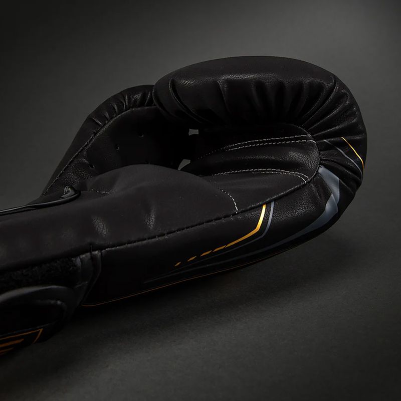 Mănuși de box Venum Streamline Boxing black/gold 4